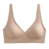 Beige Jelly bra straps and clasp detail