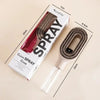 Spray detangling scalp massage brush in khaki